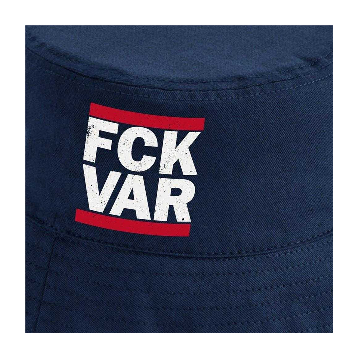 Blue - Side - Sport Direct Fck Var Bucket Hat