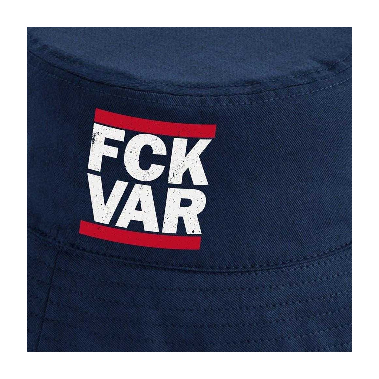 Blue - Side - Sport Direct Fck Var Bucket Hat