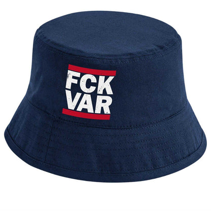 Blue - Front - Sport Direct Fck Var Bucket Hat