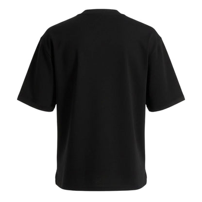 Black - Back - Maniere De Voir Mens Cotton Relaxed Fit T-Shirt