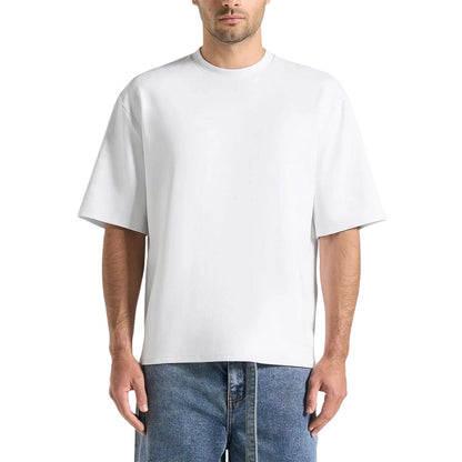 White - Lifestyle - Maniere De Voir Mens Cotton Relaxed Fit T-Shirt