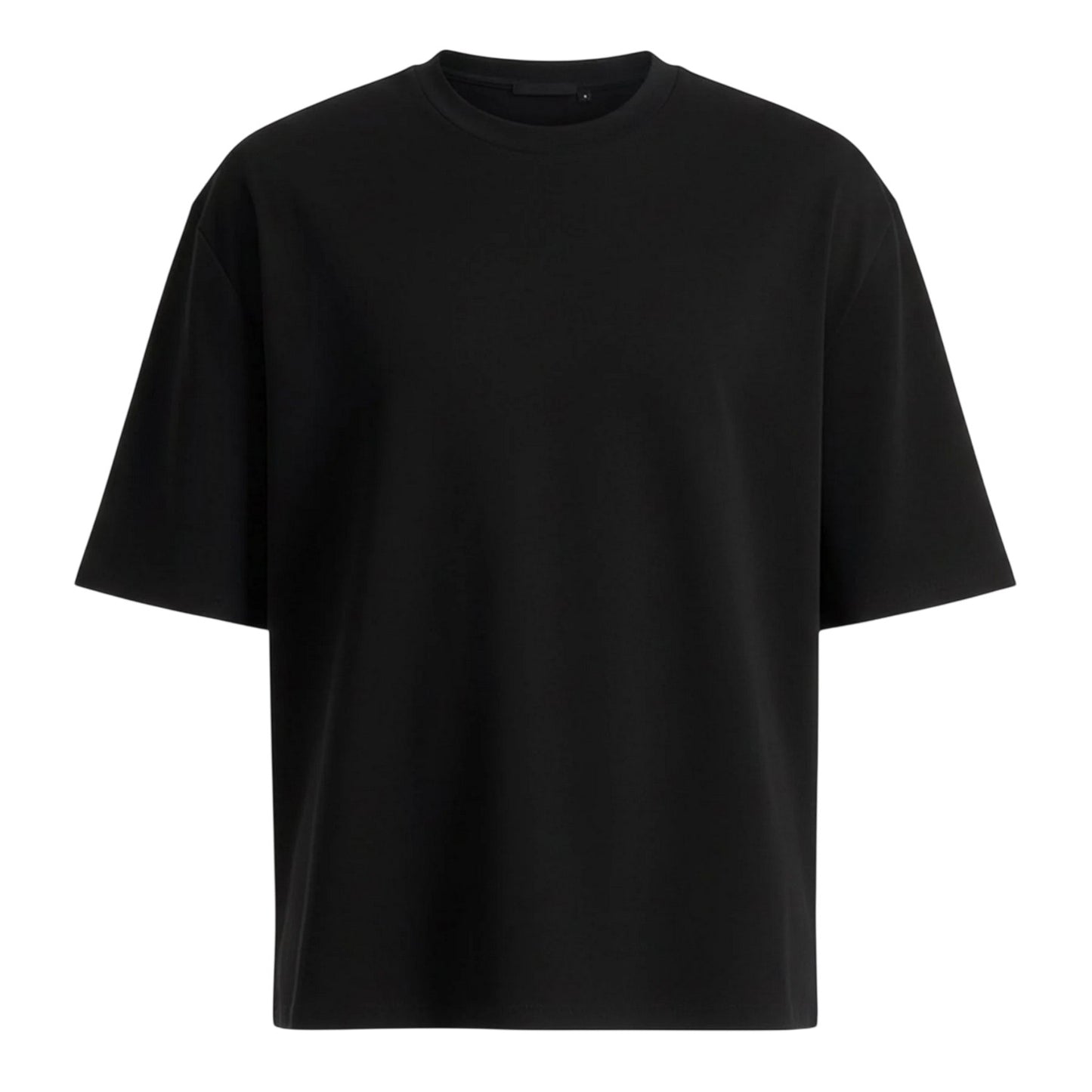 Black - Front - Maniere De Voir Mens Cotton Relaxed Fit T-Shirt