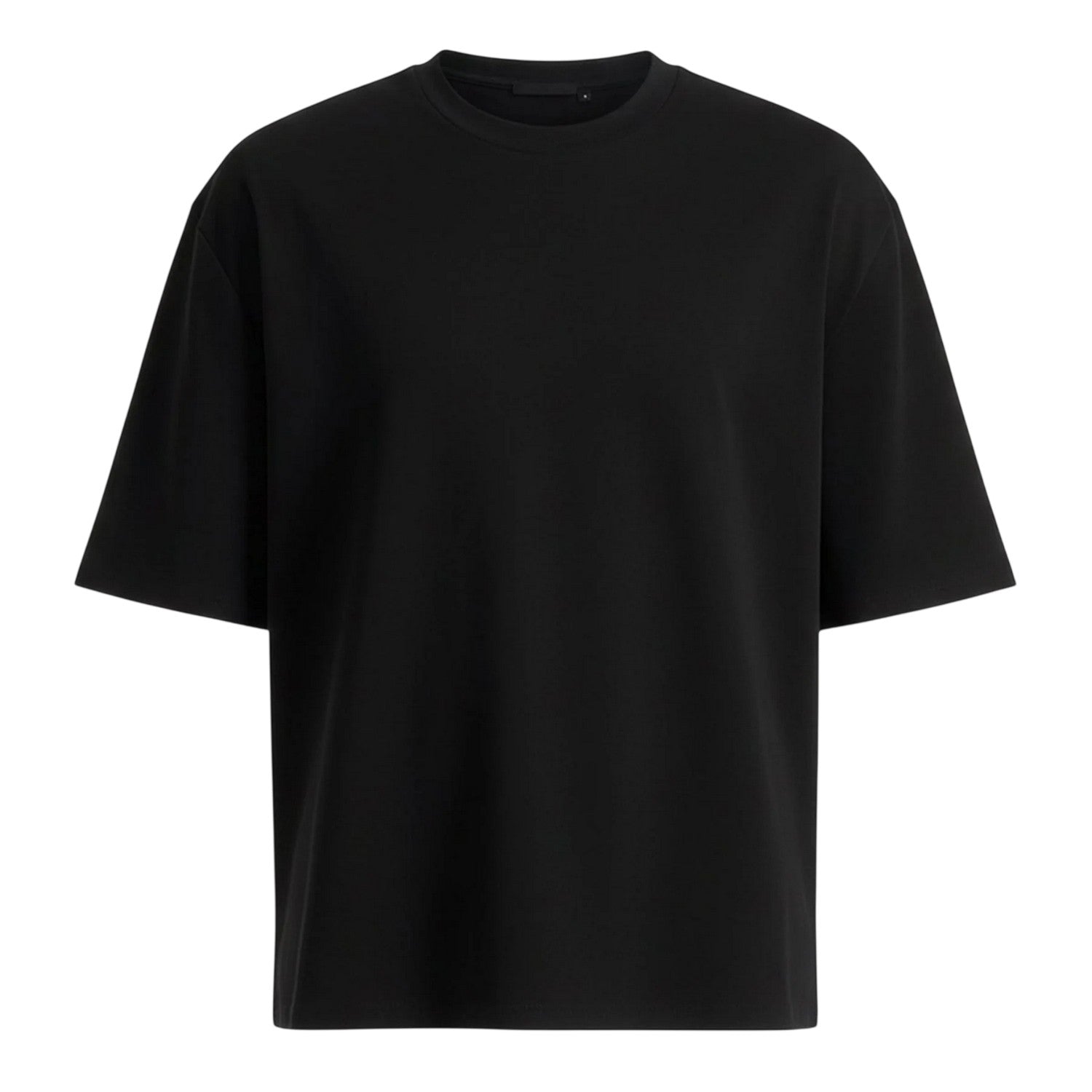 Black - Front - Maniere De Voir Mens Cotton Relaxed Fit T-Shirt