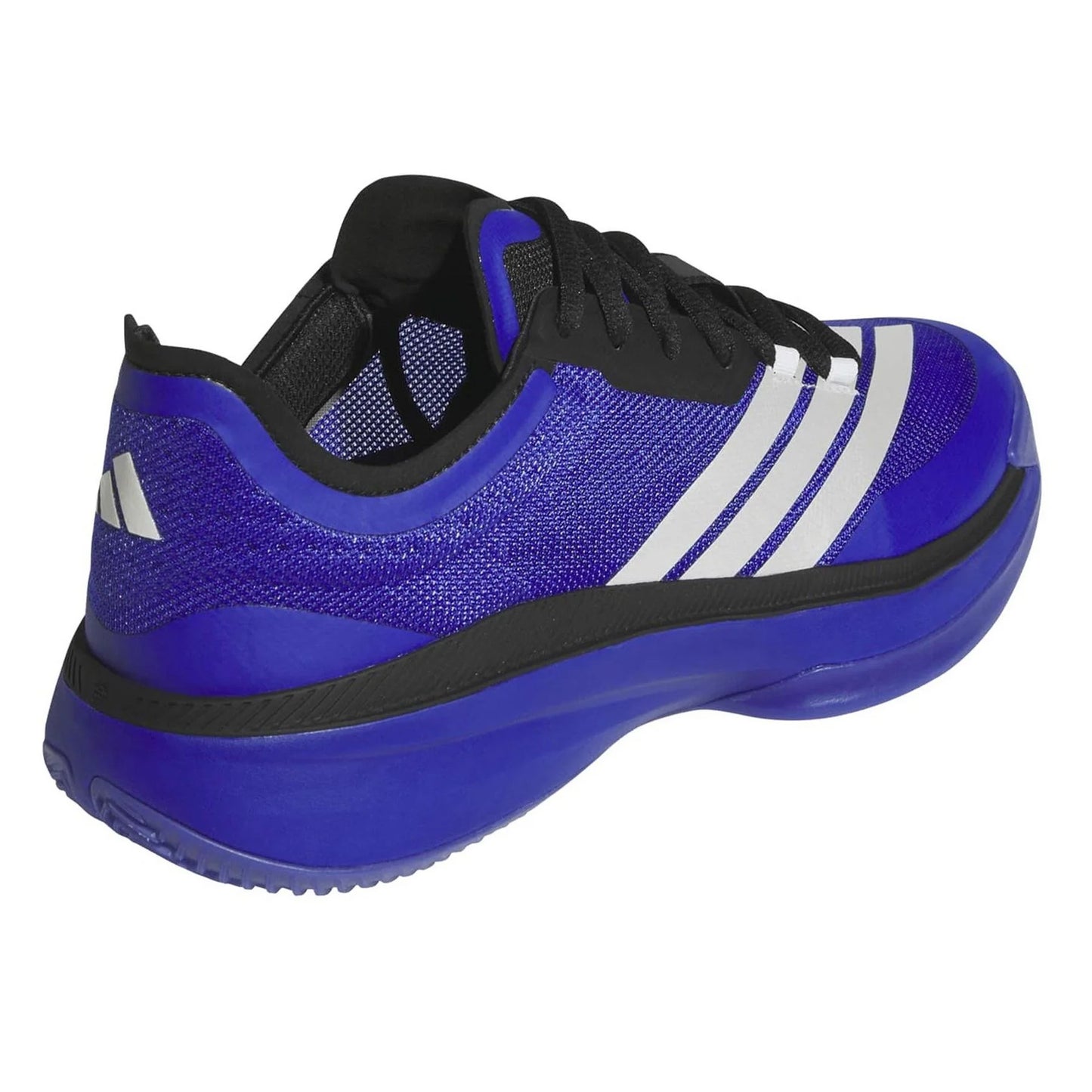 Lucid Blue - Back - Adidas Mens Adizero Select 3.0 Lace Up Basketball Shoes