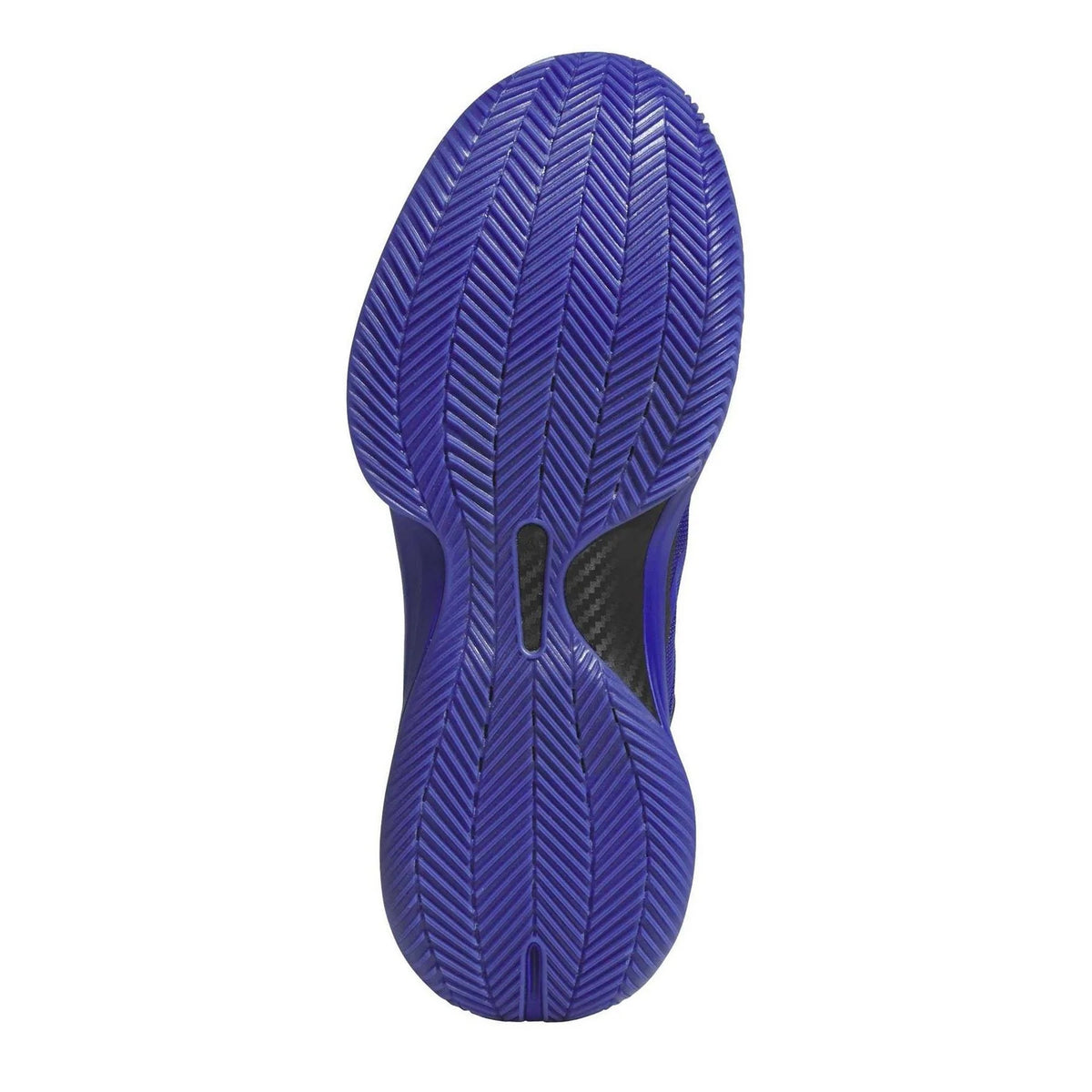 Lucid Blue - Side - Adidas Mens Adizero Select 3.0 Lace Up Basketball Shoes