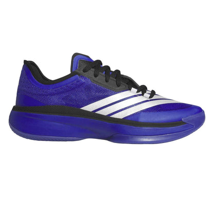 Lucid Blue - Front - Adidas Mens Adizero Select 3.0 Lace Up Basketball Shoes