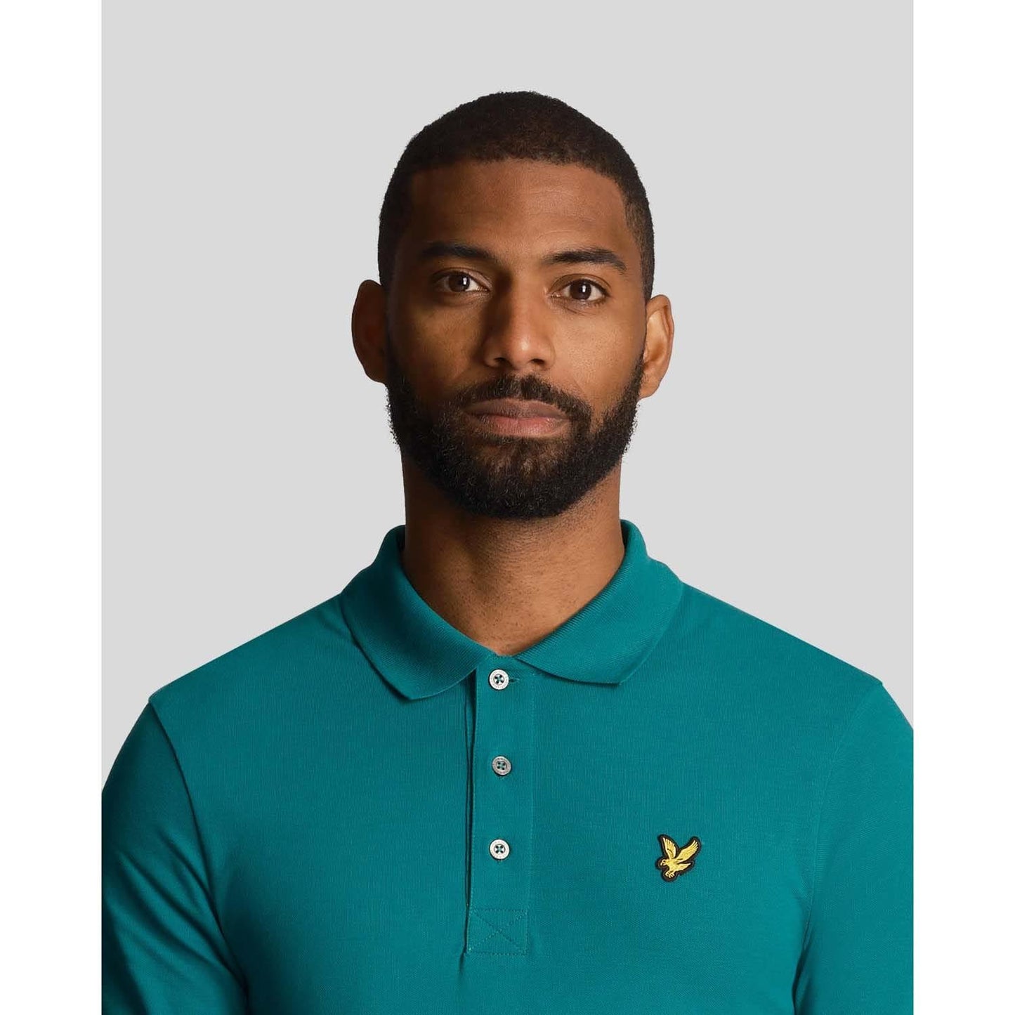 Green - Lifestyle - Lyle & Scott Mens Plain Polo Shirt