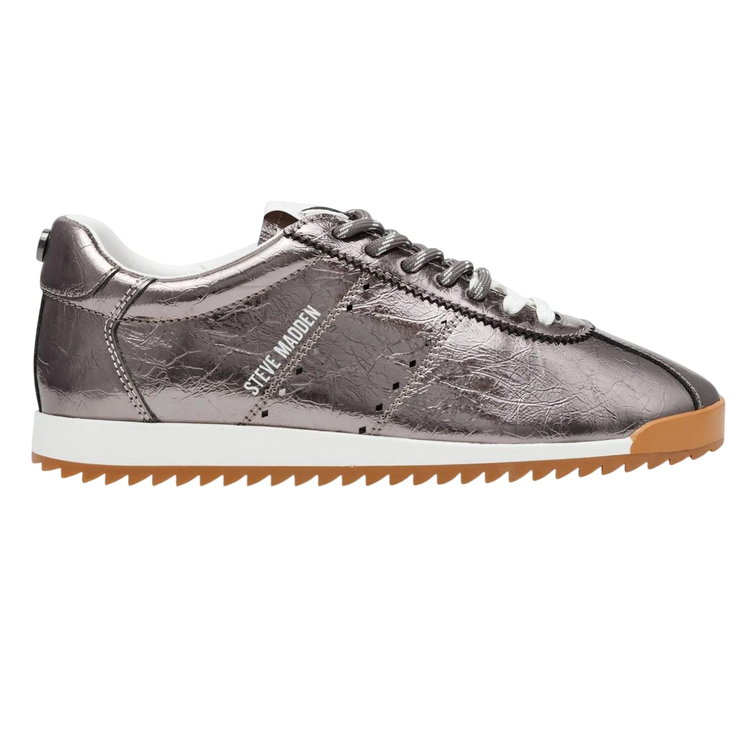 Pewter - Front - Steve Madden Womens-Ladies Mirage Trainers