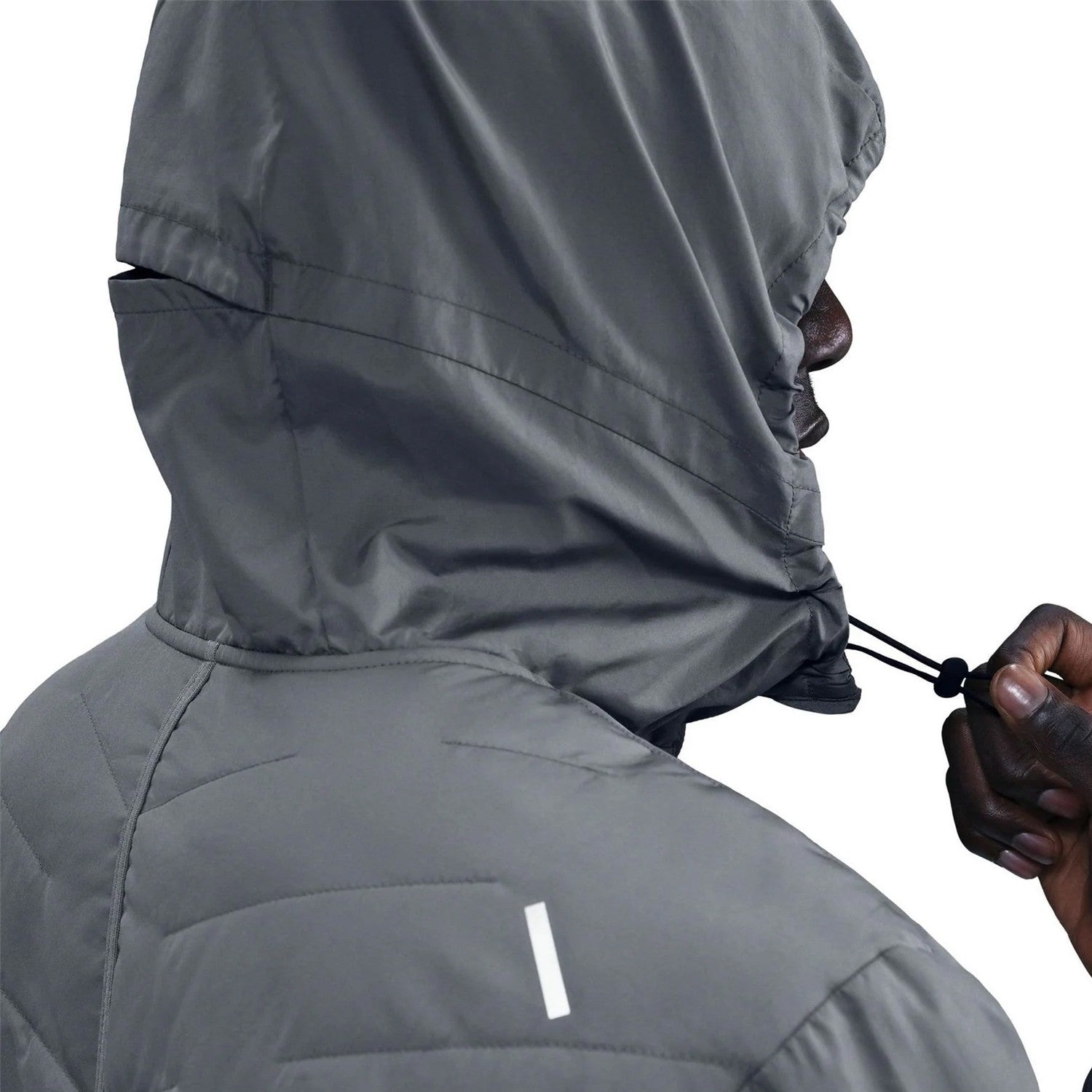 Smoke Grey - Pack Shot - Nike Mens Repel Colour Block Polyester Jacket