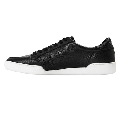 Black - Back - Diesel Mens S-Athos Canvas Trainers