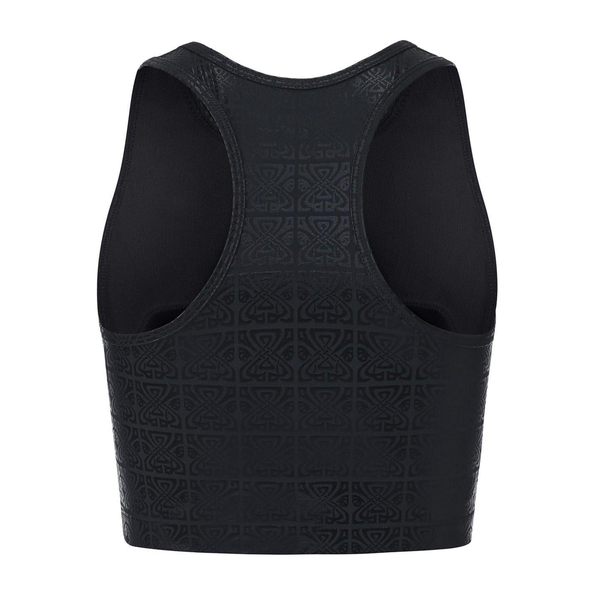 Black - Back - Biba Womens-Ladies Shine Slim Sleeveless Tank Top