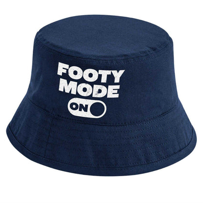 Navy - Front - Sport Direct Footy Mode On Bucket Hat