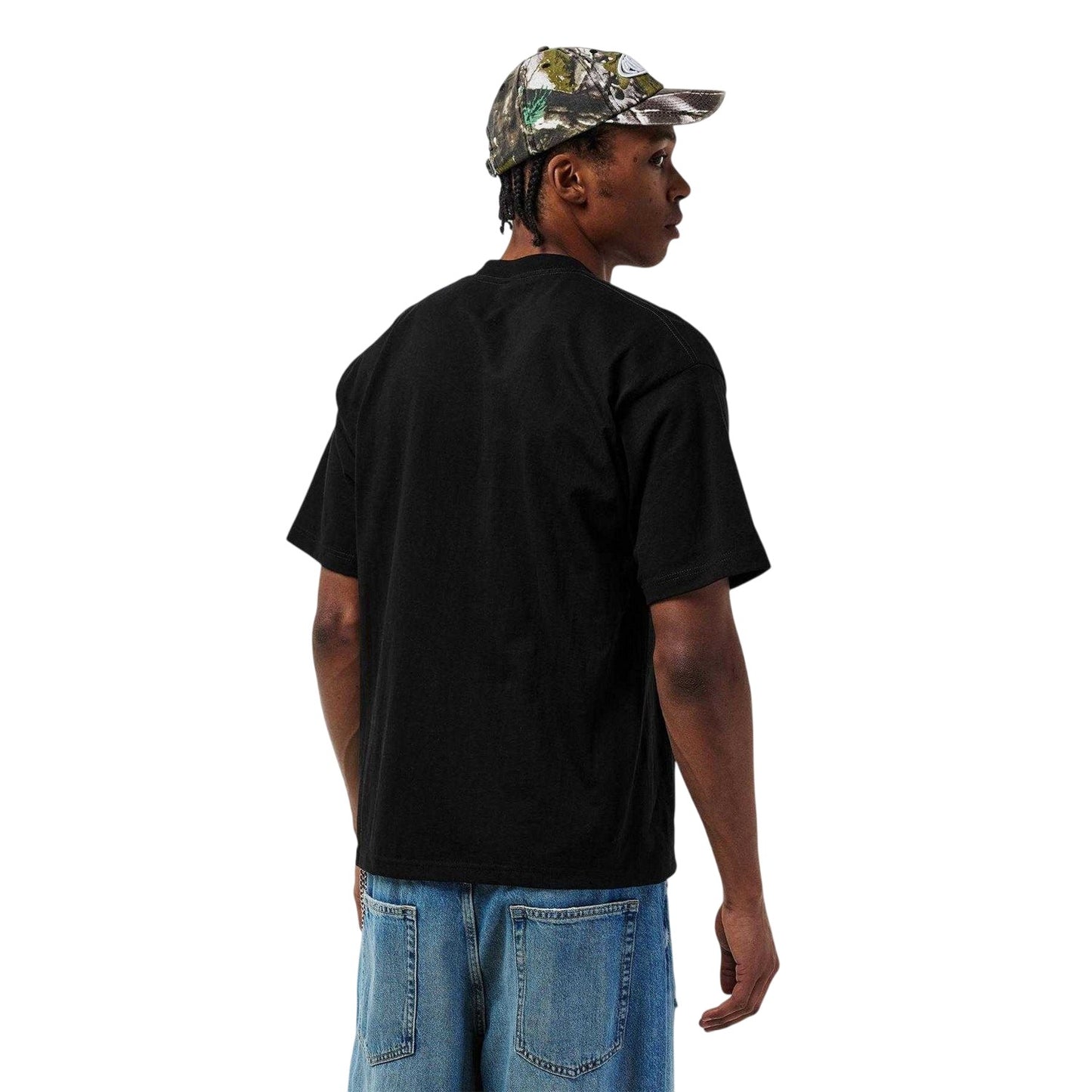 Black - Pack Shot - Pleasures Mens Boiler Room Headphones Cotton T-Shirt