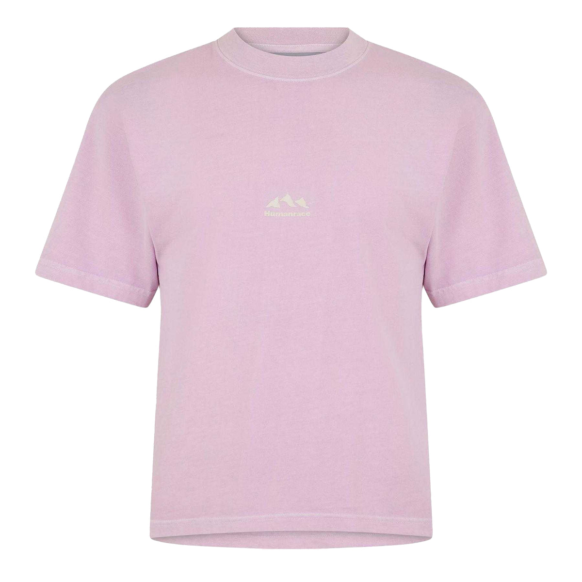 Lilac - Front - Humanrace Unisex Adult Logo Regular T-Shirt