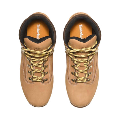 Wheat - Pack Shot - Timberland Mens Euro Hiker Full Grain Leather Mid Cut Chelsea Boots