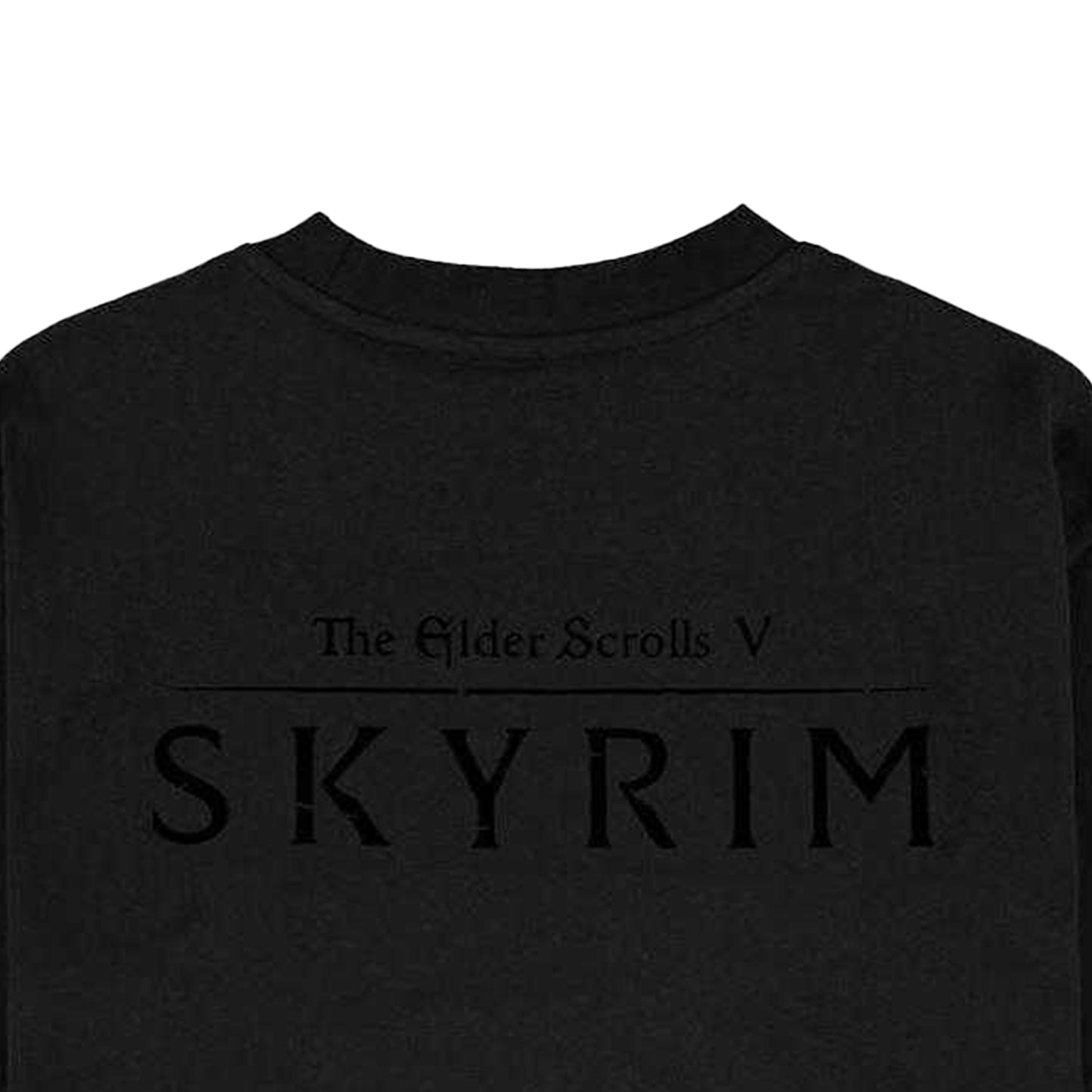 Black - Lifestyle - Difuzed Mens Skyrim Regular T-Shirt
