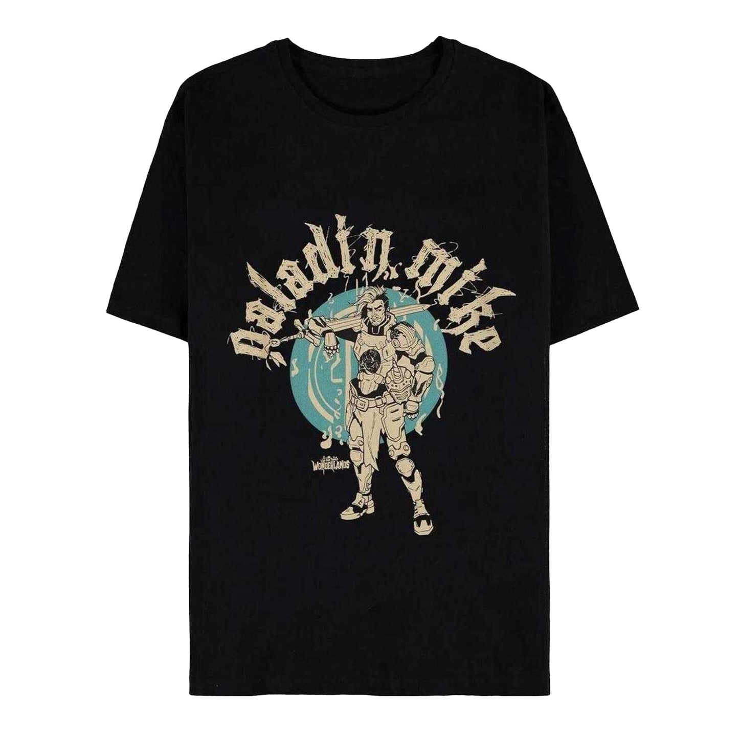 Black - Front - Difuzed Mens Tiny Tinas Wonderlands T-Shirt