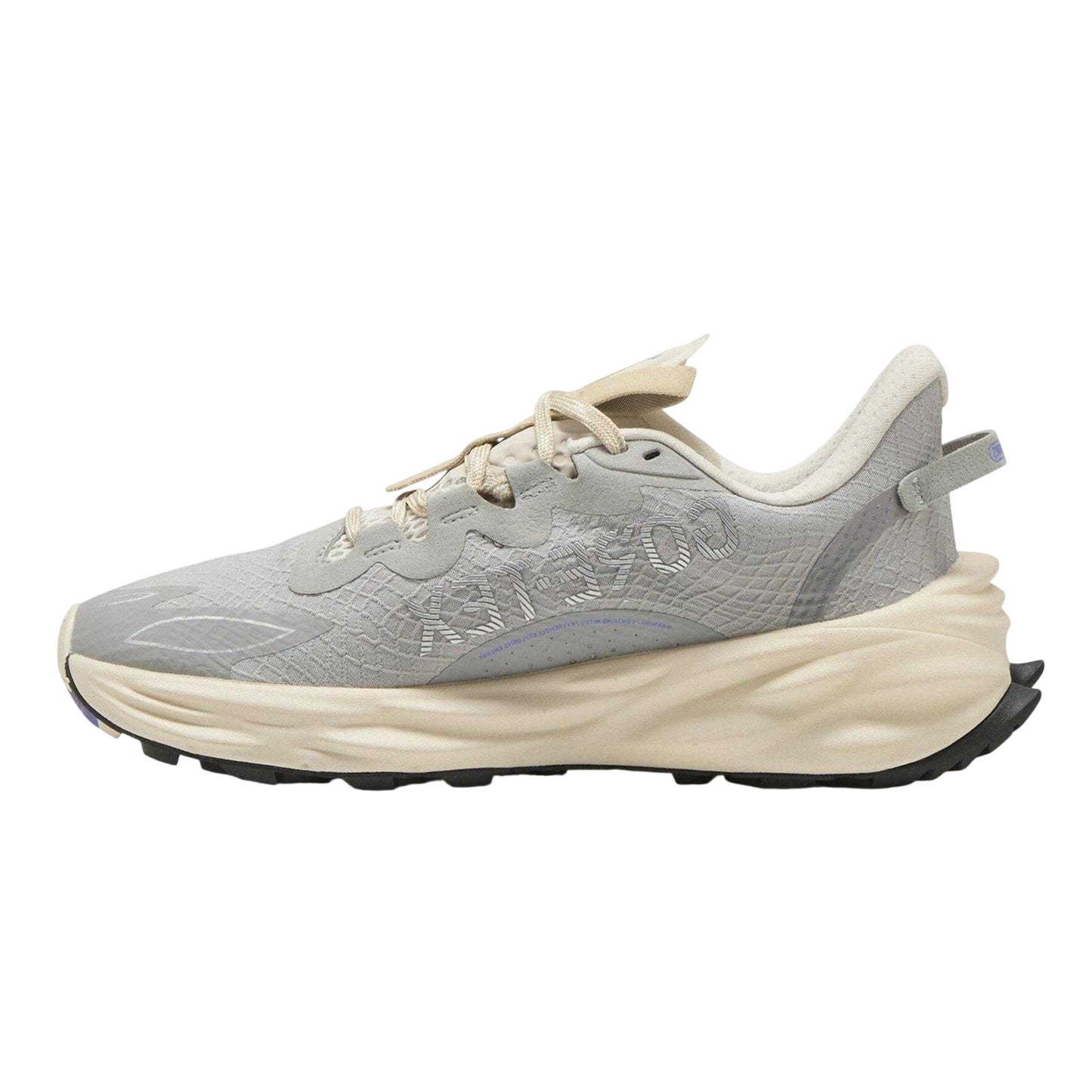 Grey - Back - Puma Womens-Ladies Fast Trac Nitro 3 GORE-TEX Running Shoes