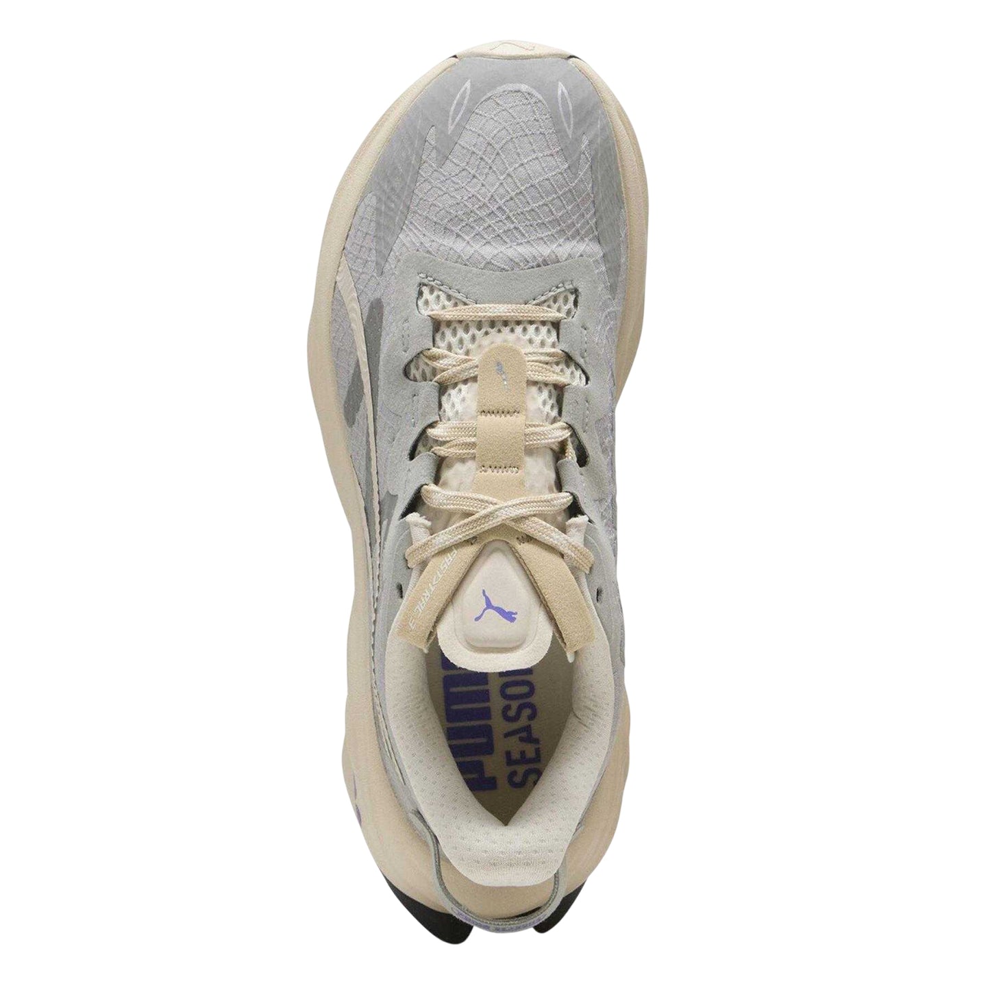 Grey - Side - Puma Womens-Ladies Fast Trac Nitro 3 GORE-TEX Running Shoes