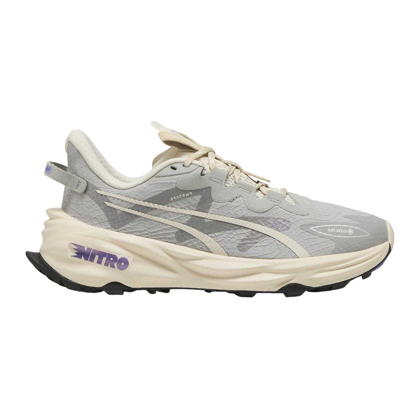 Grey - Front - Puma Womens-Ladies Fast Trac Nitro 3 GORE-TEX Running Shoes