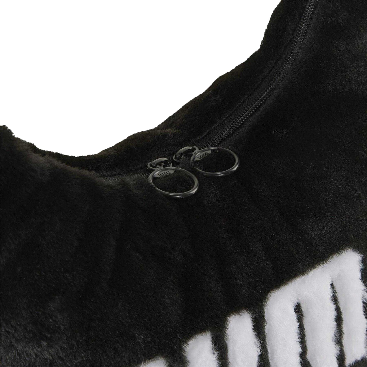 Puma Black - Lifestyle - Puma Up Faux Fur Slouch Hobo Bag