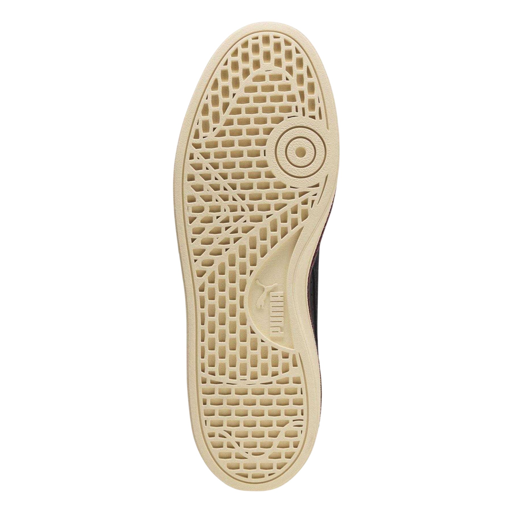 Black - Lifestyle - Puma Womens-Ladies Regal Grace Leather Indoor Flat Trainers