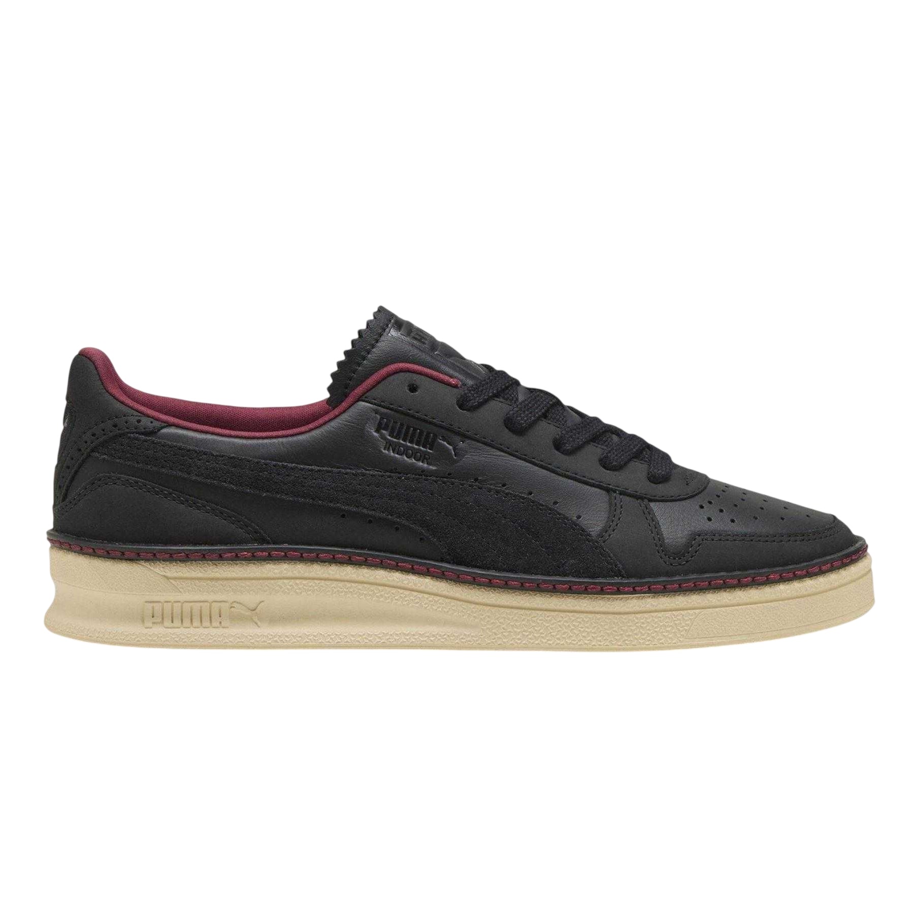 Black - Front - Puma Womens-Ladies Regal Grace Leather Indoor Flat Trainers