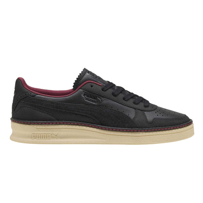 Black - Front - Puma Womens-Ladies Regal Grace Leather Indoor Flat Trainers