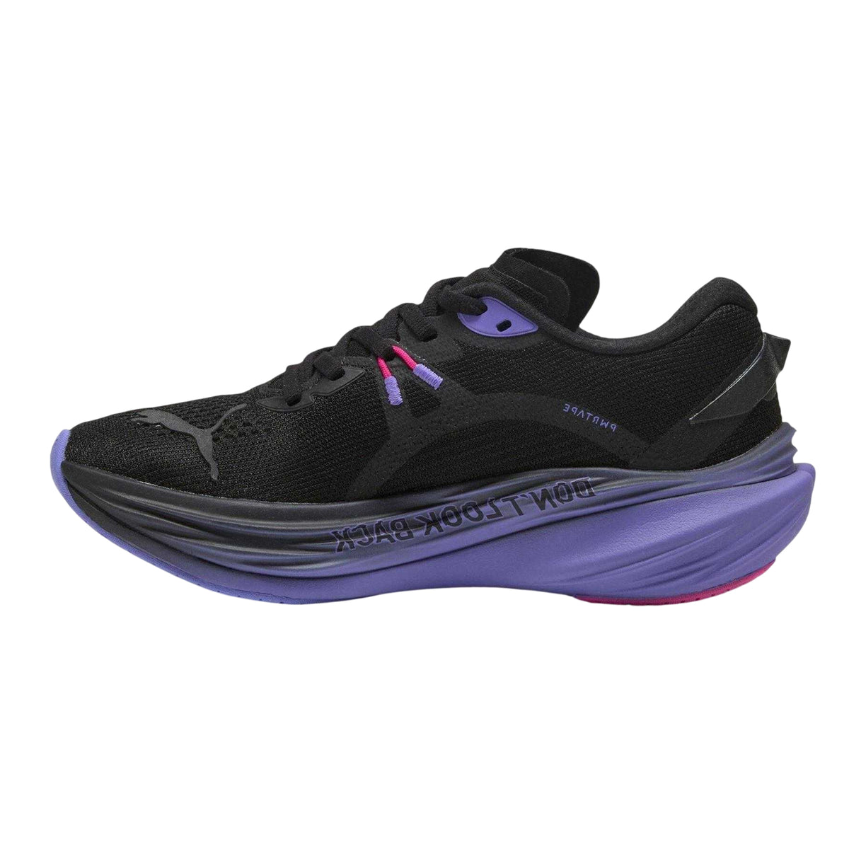 Black - Back - Puma Womens-Ladies Deviate Nitro 3 Digitokyo Shoes