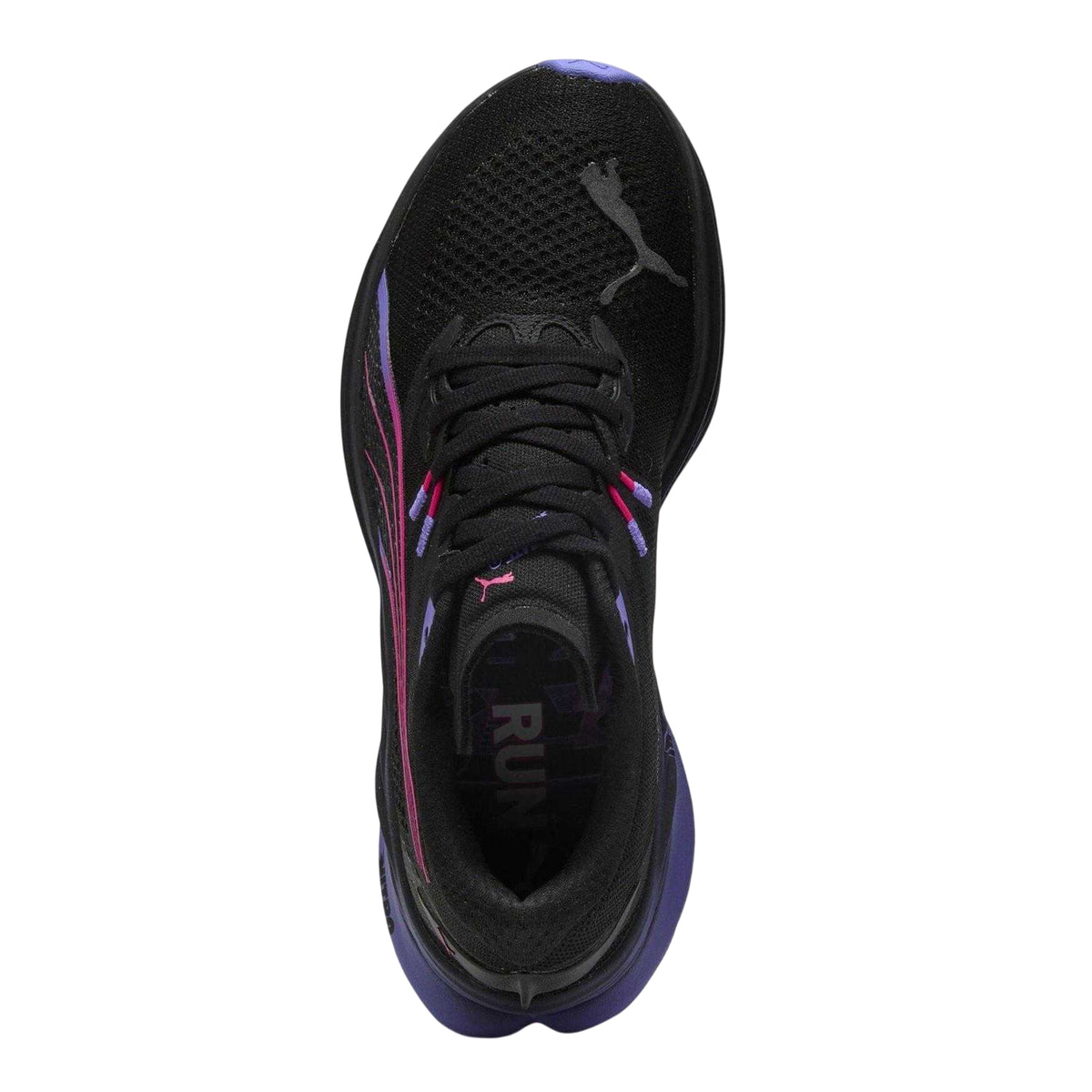 Black - Side - Puma Womens-Ladies Deviate Nitro 3 Digitokyo Shoes