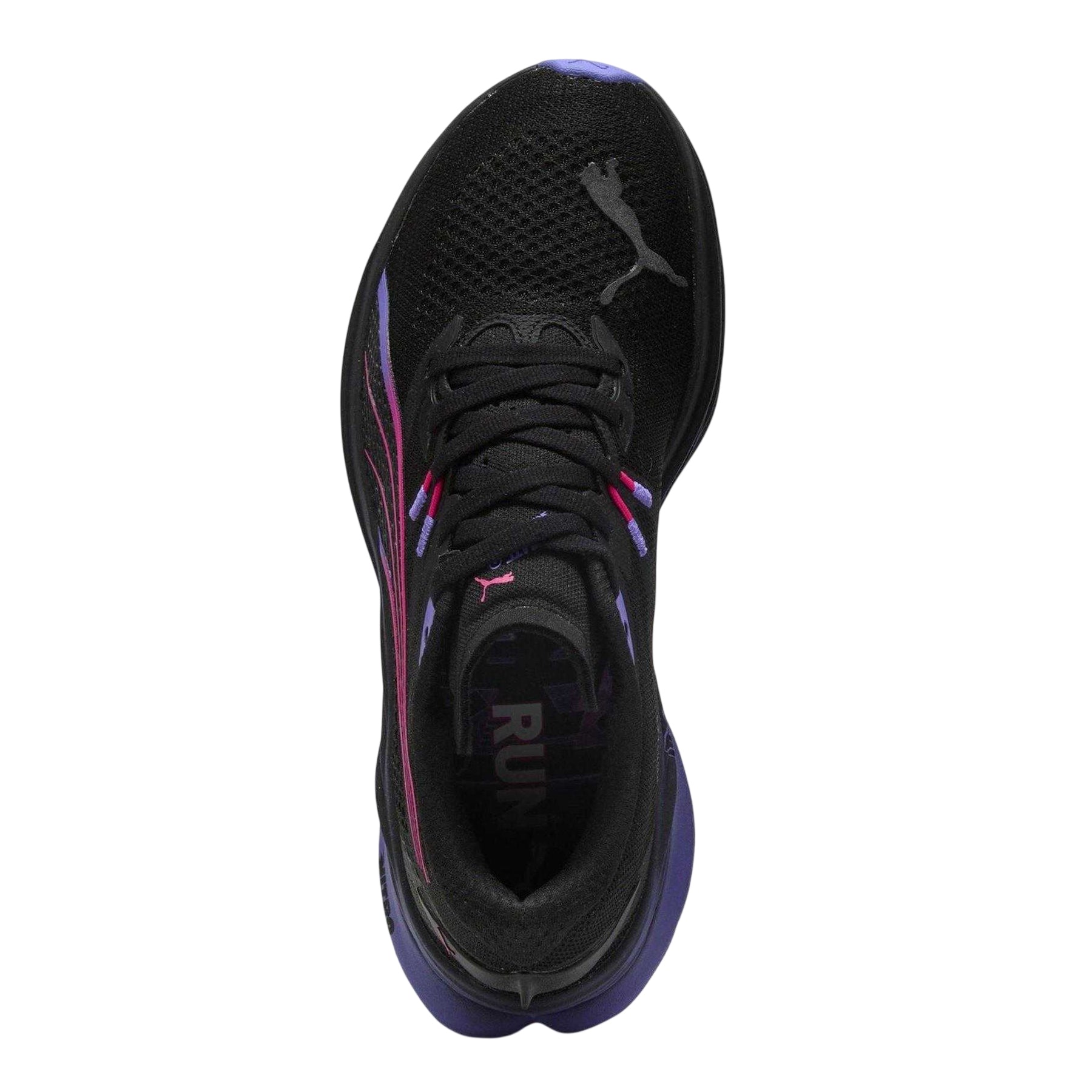 Black - Side - Puma Womens-Ladies Deviate Nitro 3 Digitokyo Shoes