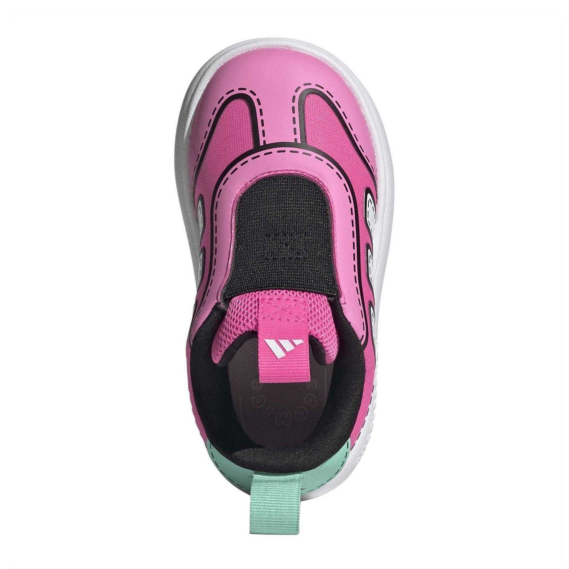Lucid Pink - Lifestyle - Adidas Childrens-Kids Bubblecomic Trainers