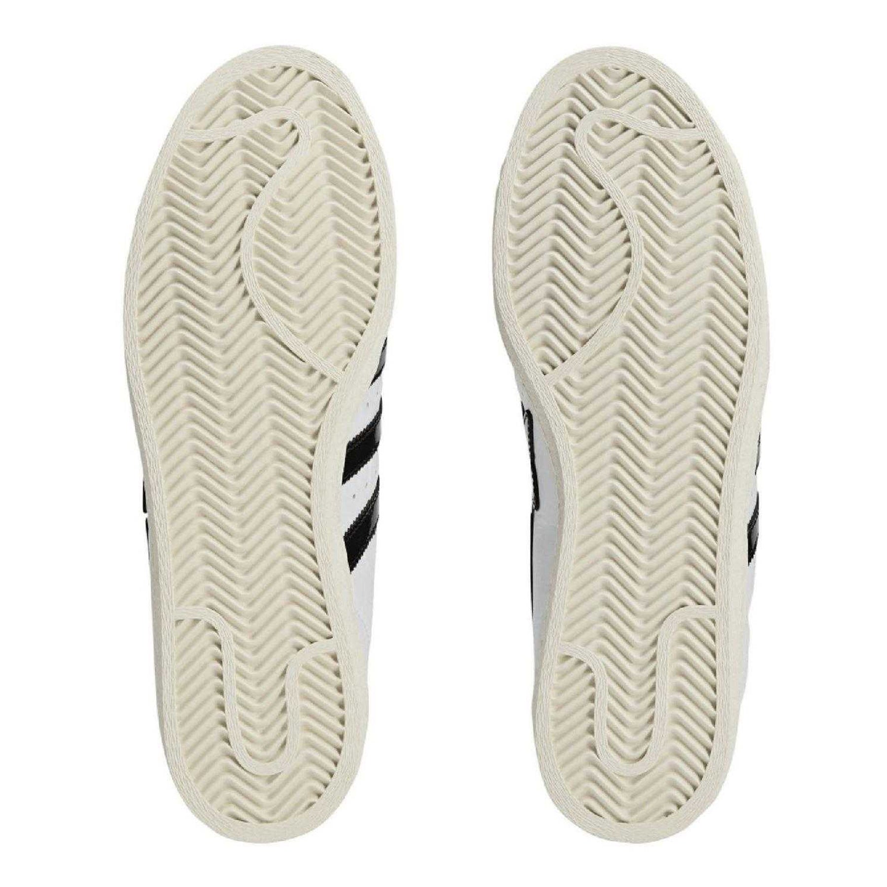 White - Lifestyle - Adidas Mens SSTR Bape Leather Contrast Trainers