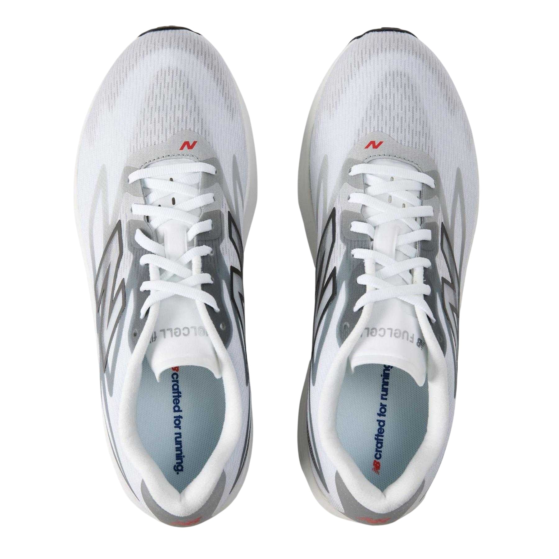 White - Side - New Balance Mens Flite R Trainers