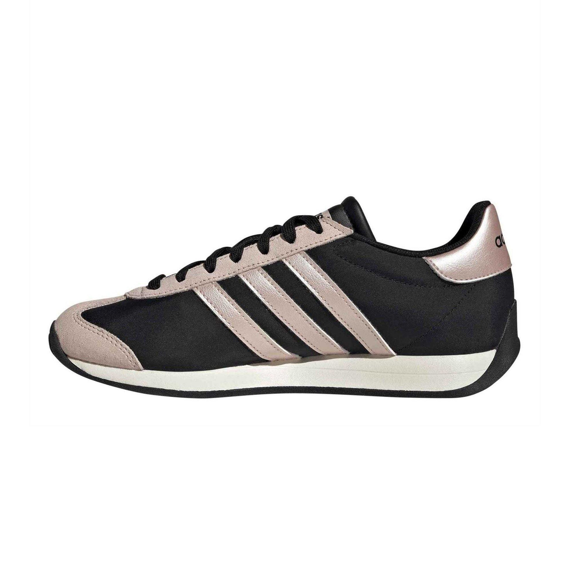 Core Black-Sand - Side - Adidas Womens-Ladies Runvista Running Snug Fit Trainers