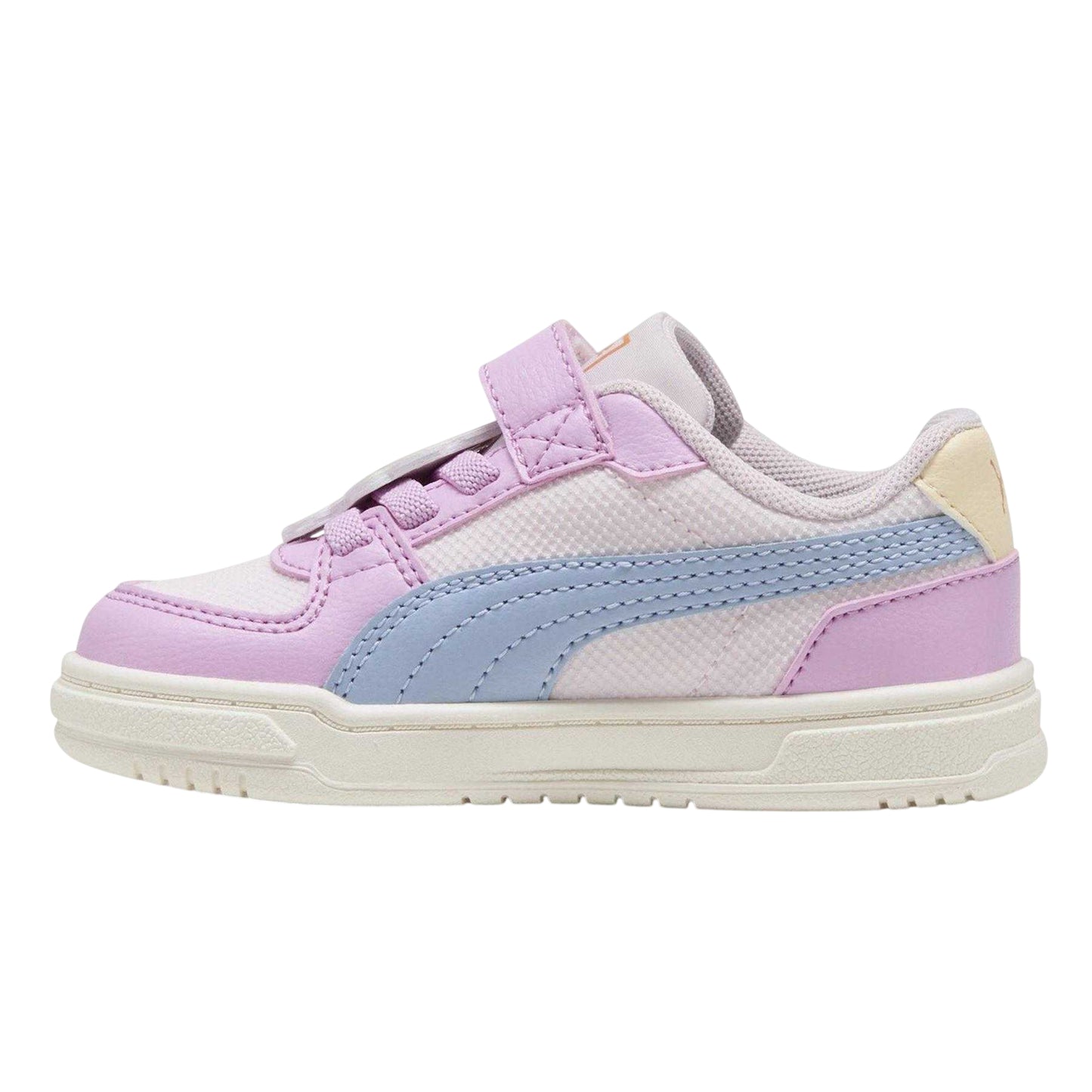 Mauve-Blue-Pink - Back - Puma Childrens-Kids Caven III Dora The Explorer Trainers