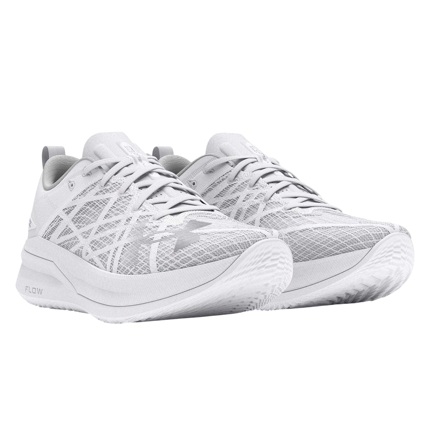 White - Pack Shot - Under Armour Mens Velociti Trainers