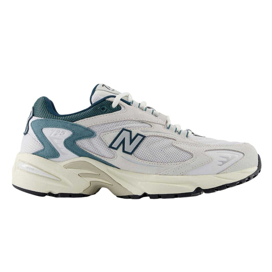White-Green - Front - New Balance Mens 725 Trainers