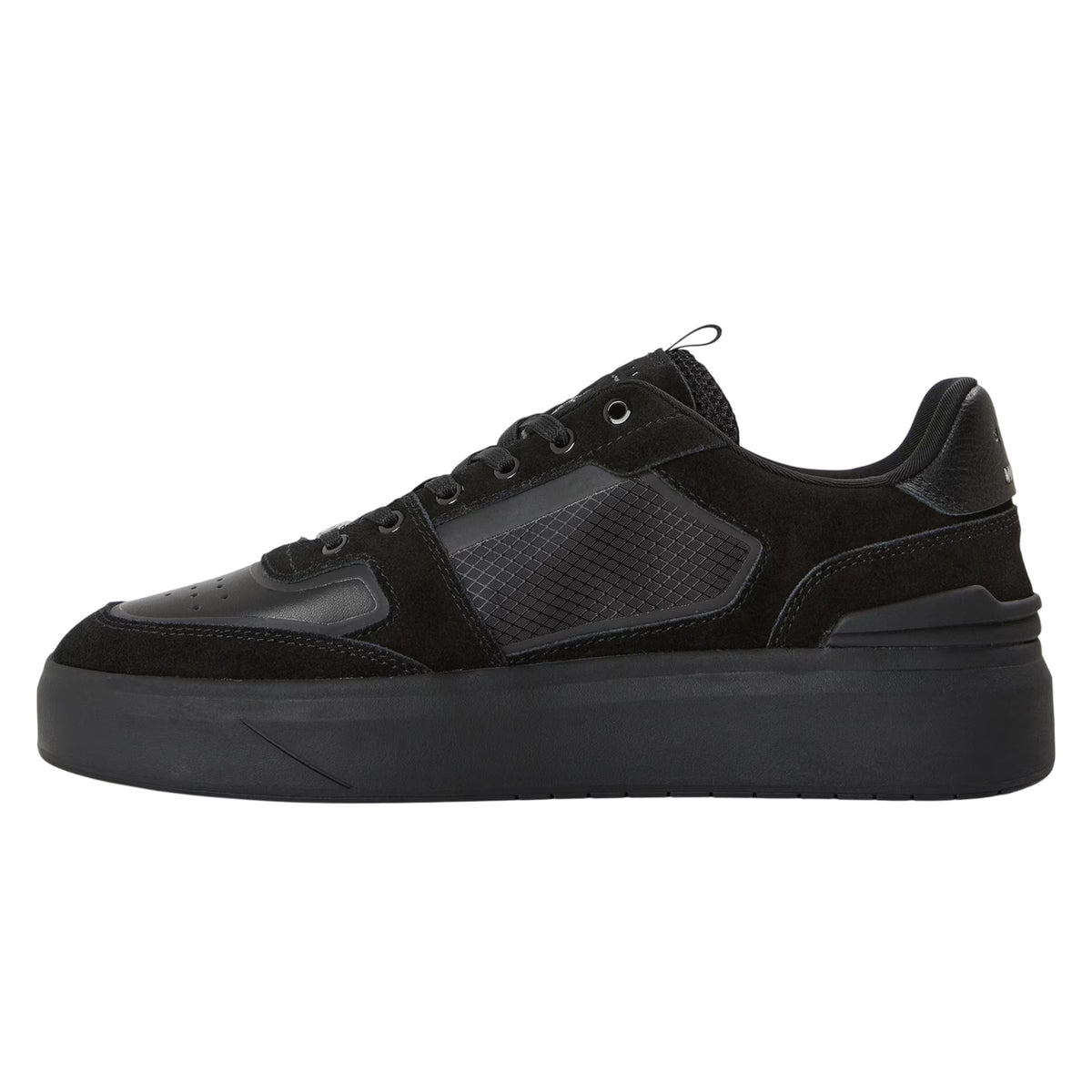 Black - Back - Cruyff Mens Endorsed Leather Trainers