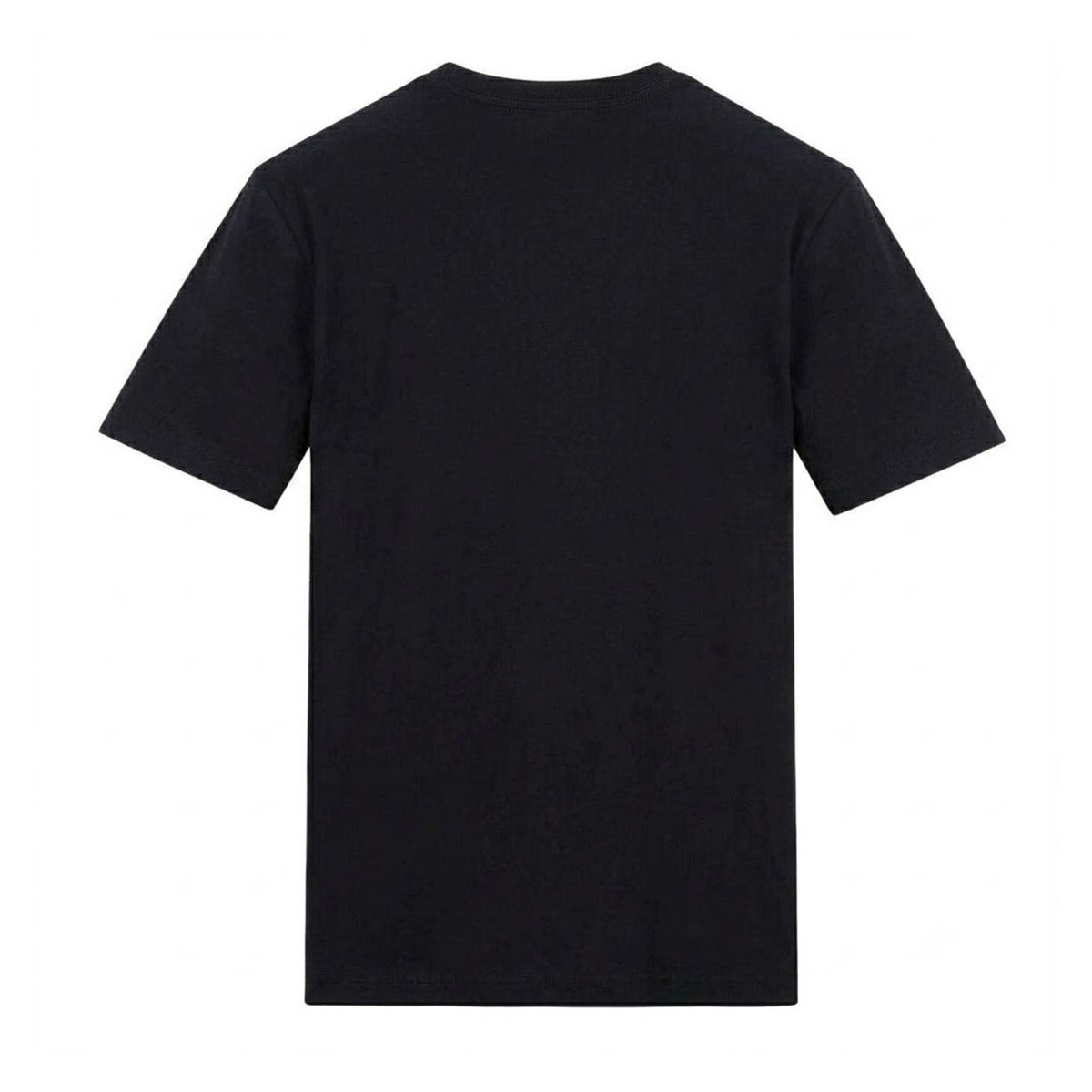 Black - Back - Plain Lazy Mens Bicycle T-Shirt
