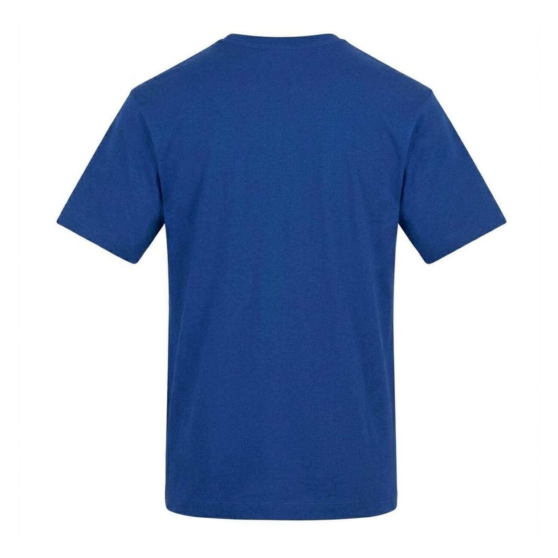 Blue - Back - Plain Lazy Mens Bicycle T-Shirt