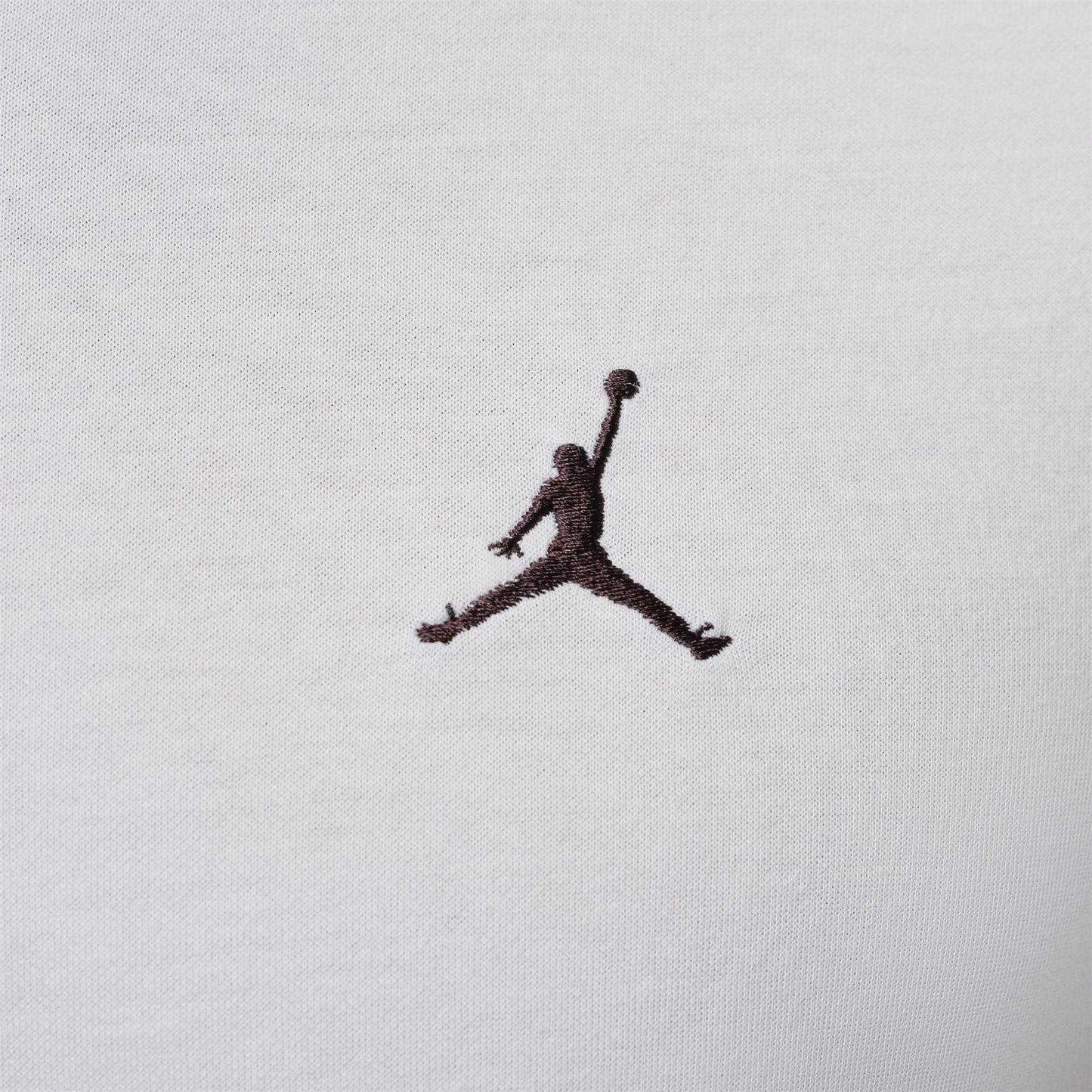 White-Black - Side - Nike Mens Air Jordan Polo Shirt