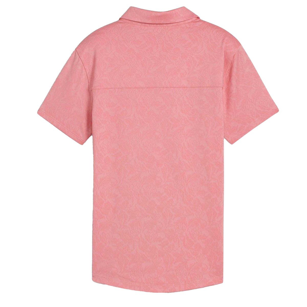 Peach - Back - Puma Womens-Ladies Mattr Lianas Tailored Polo Shirt