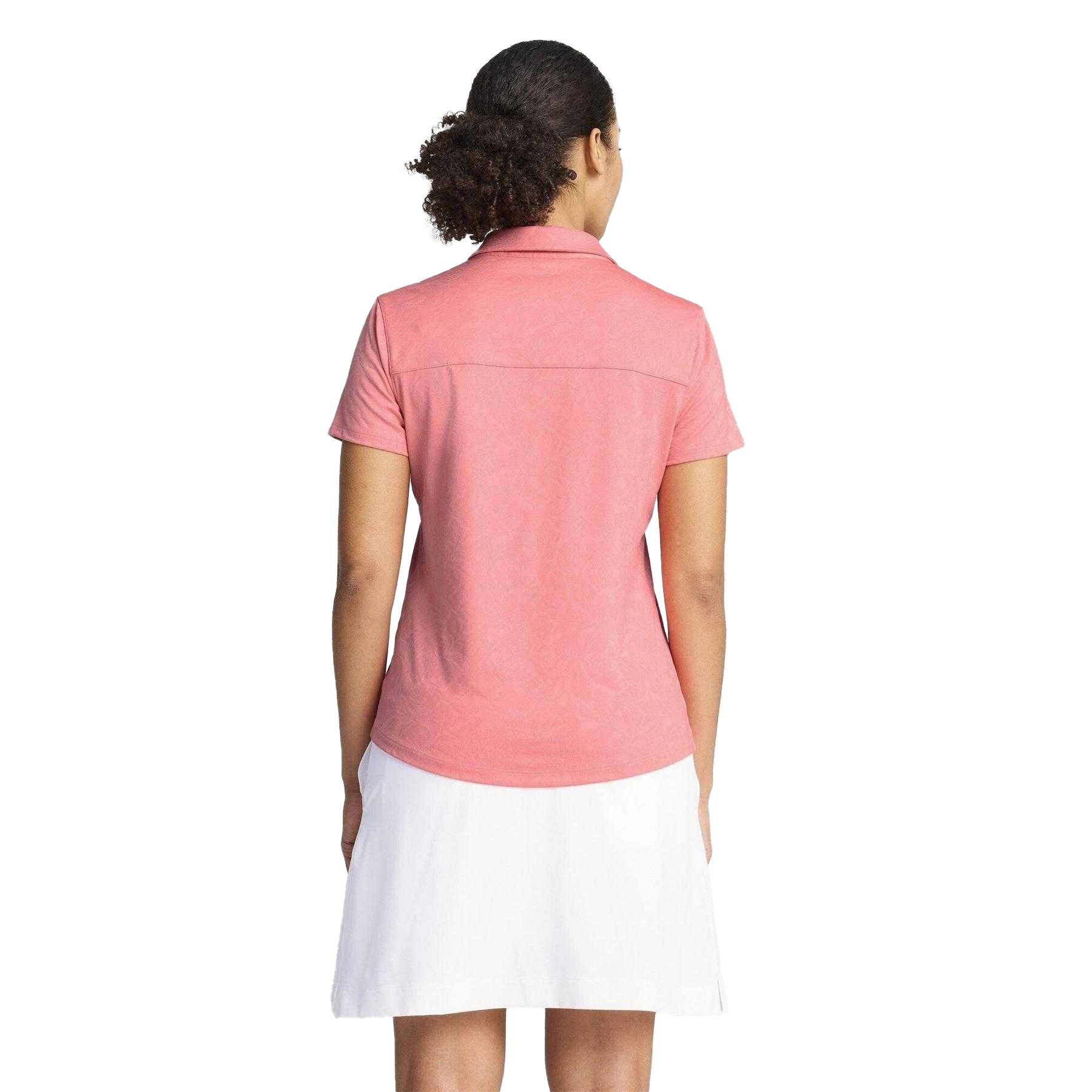 Peach - Lifestyle - Puma Womens-Ladies Mattr Lianas Tailored Polo Shirt