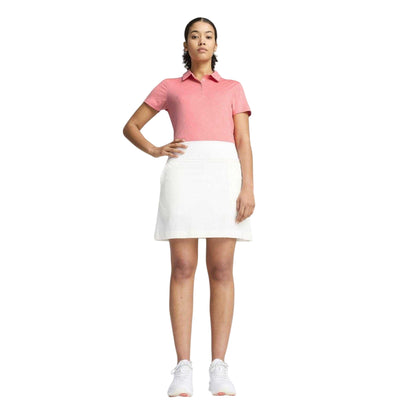 Peach - Pack Shot - Puma Womens-Ladies Mattr Lianas Tailored Polo Shirt