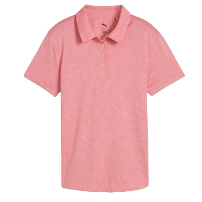 Peach - Front - Puma Womens-Ladies Mattr Lianas Tailored Polo Shirt