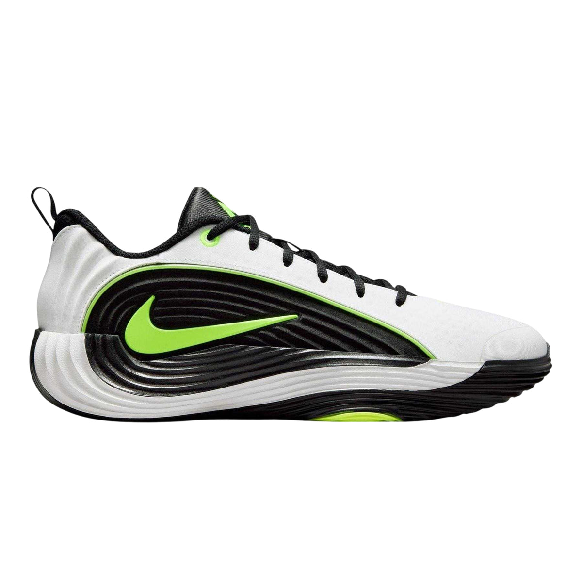 White-Volt-Black - Front - Nike Mens Giannis Immort5 Basketball Shoes