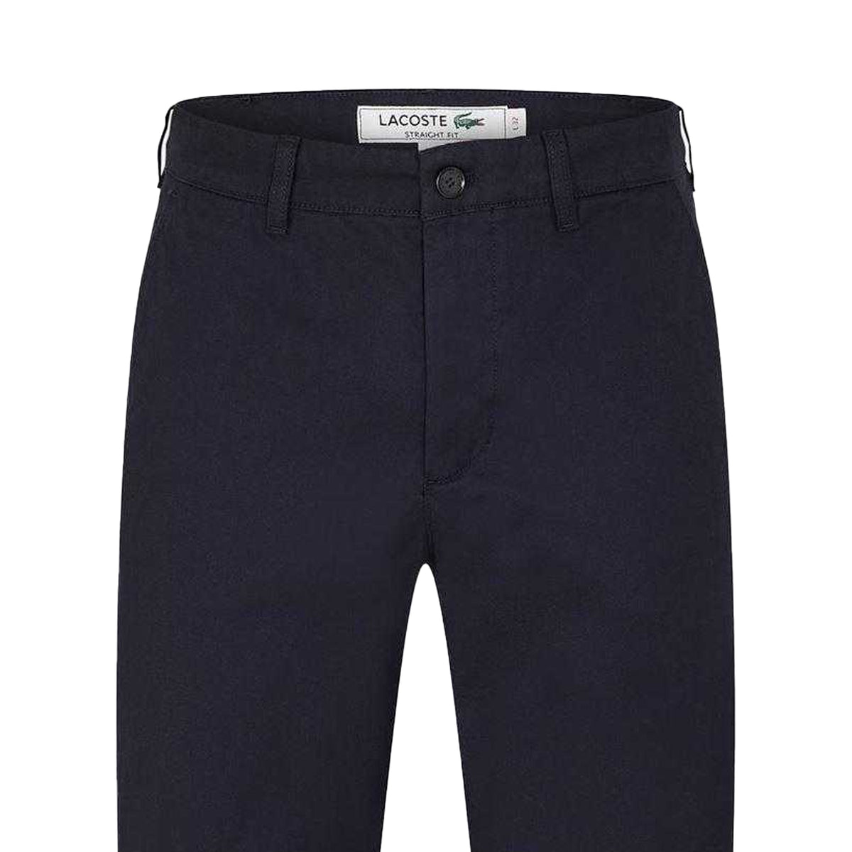 Abyss Blue - Back - Lacoste Mens Straight Leg Regular Chinos