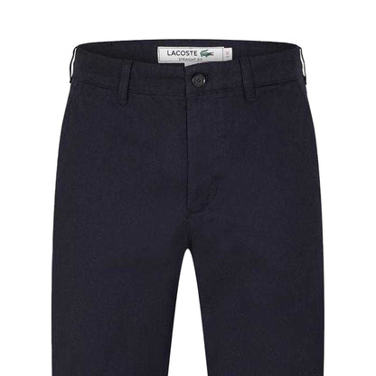 Abyss Blue - Back - Lacoste Mens Straight Leg Regular Chinos