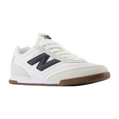 White-Black - Back - New Balance Mens RC42 Suede Trainers
